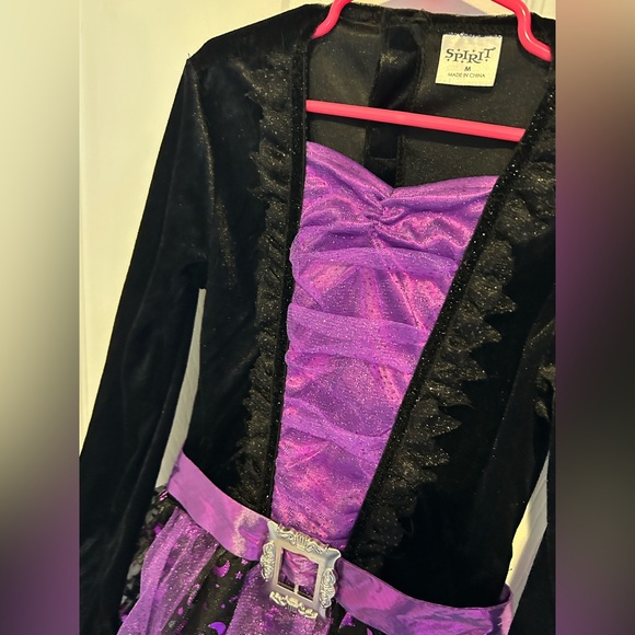 Spirit Darling Witch Costume - Purple and Black - Picture 10 of 16